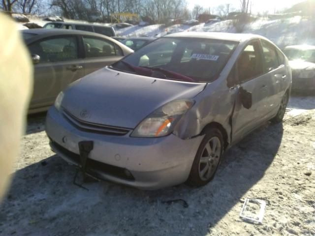 JTDKB20U177087068 - 2007 TOYOTA PRIUS SILVER photo 2