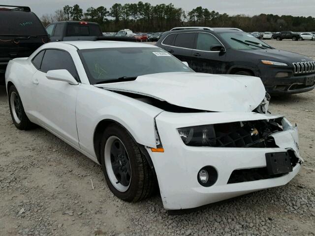 2G1FA1E32C9160920 - 2012 CHEVROLET CAMARO LS WHITE photo 1