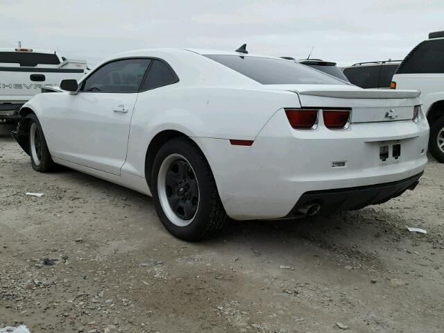 2G1FA1E32C9160920 - 2012 CHEVROLET CAMARO LS WHITE photo 3