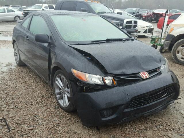 2HGFG21578H707732 - 2008 HONDA CIVIC SI BLACK photo 1