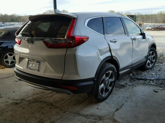 5J6RW1H84HL003848 - 2017 HONDA CR-V EXL WHITE photo 4