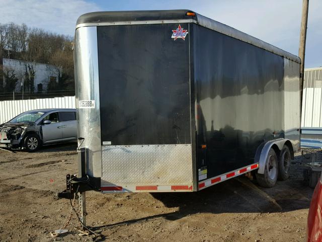 5NHUUS626EW055922 - 2014 CARGO TRAILER BLACK photo 2