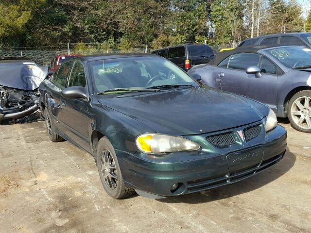 1G2NE52F73C144447 - 2003 PONTIAC GRAND AM S GREEN photo 1