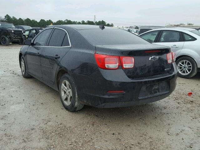 1G11B5SLXEF178837 - 2014 CHEVROLET MALIBU LS შავი ფოტო 3