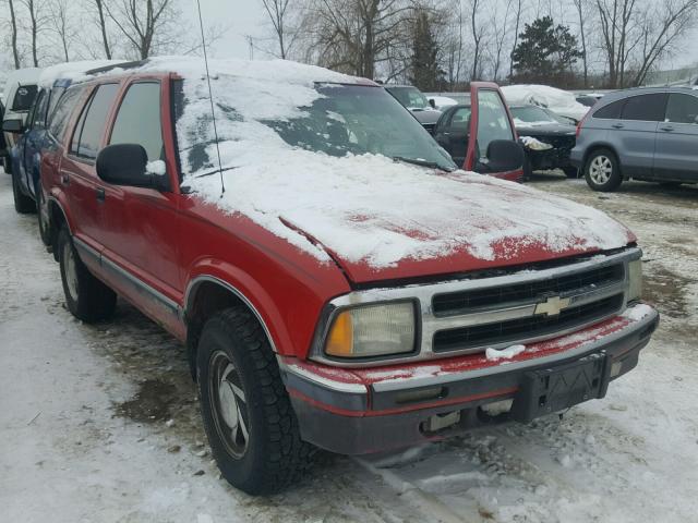 1GNDT13W0S2105294 - 1995 CHEVROLET BLAZER RED photo 1