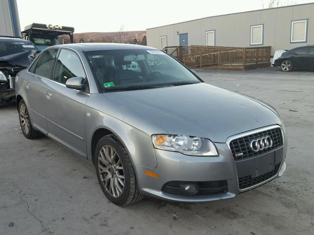 WAUDF78E98A151673 - 2008 AUDI A4 2.0T QU SILVER photo 1