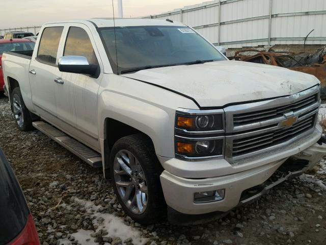 3GCUKTEJ9EG484025 - 2014 CHEVROLET SILVERADO WHITE photo 1