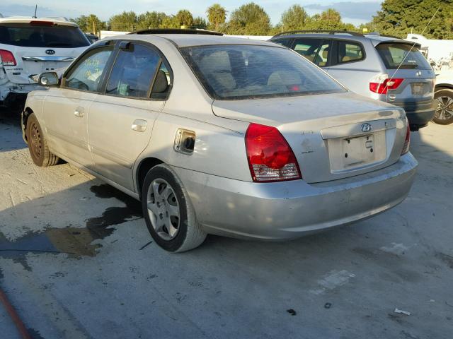 KMHDN46D55U054863 - 2005 HYUNDAI ELANTRA GL GRAY photo 3