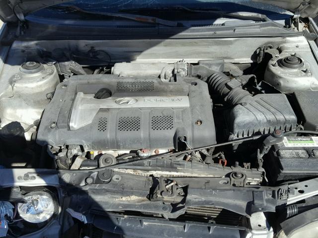 KMHDN46D55U054863 - 2005 HYUNDAI ELANTRA GL GRAY photo 7