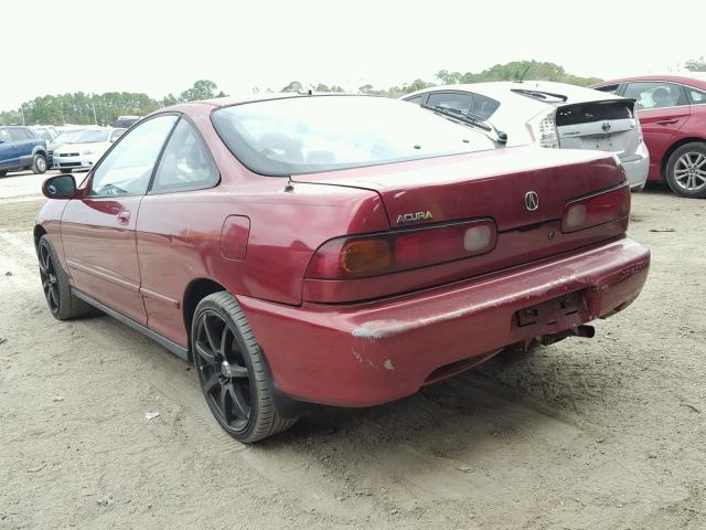 JH4DC4356YS001269 - 2000 ACURA INTEGRA LS RED photo 3
