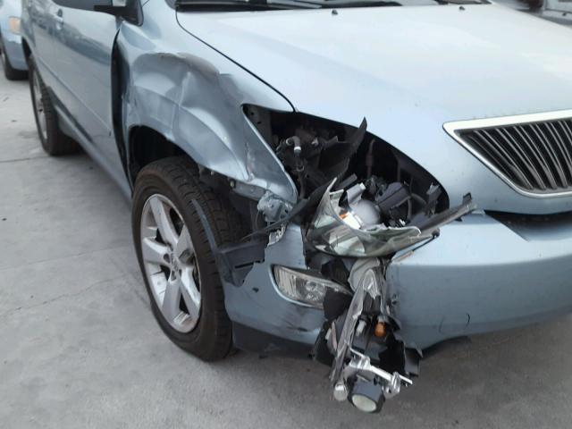 JTJHA31U140065073 - 2004 LEXUS RX 330 SILVER photo 9