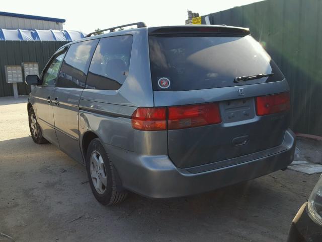 2HKRL1865YH518956 - 2000 HONDA ODYSSEY EX GRAY photo 3