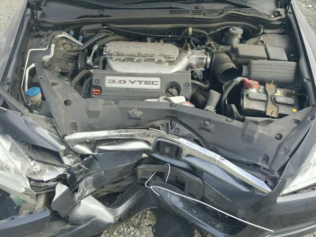 1HGCM66566A053040 - 2006 HONDA ACCORD EX BLUE photo 7