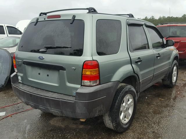 1FMYU031X6KB79166 - 2006 FORD ESCAPE XLT GREEN photo 4