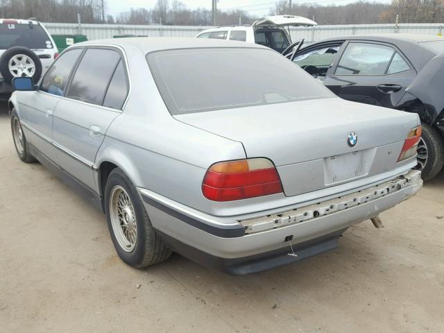 WBAGJ8323WDM09843 - 1998 BMW 740 IL SILVER photo 3