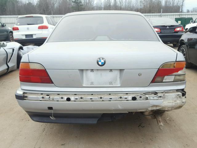 WBAGJ8323WDM09843 - 1998 BMW 740 IL SILVER photo 9