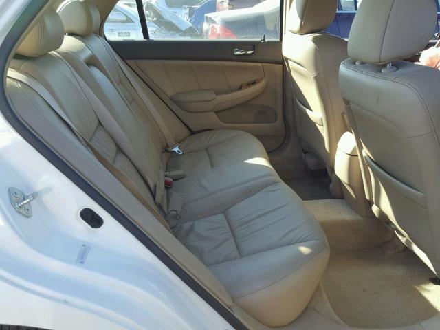 1HGCM56855A145565 - 2005 HONDA ACCORD EX WHITE photo 6