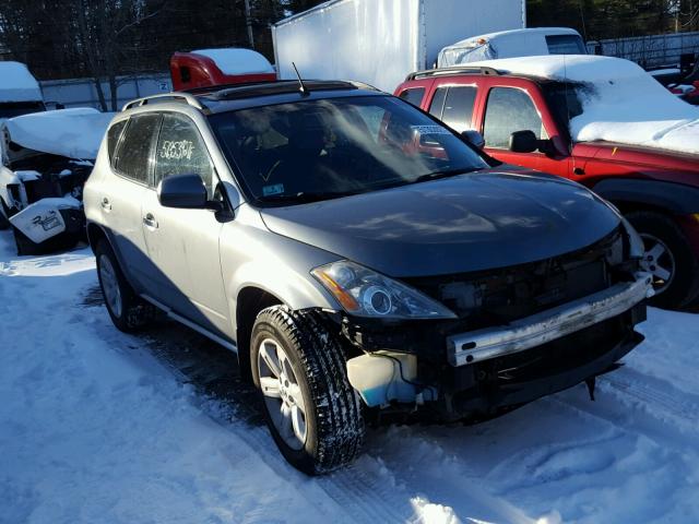 JN8AZ08W77W623291 - 2007 NISSAN MURANO SL GRAY photo 1