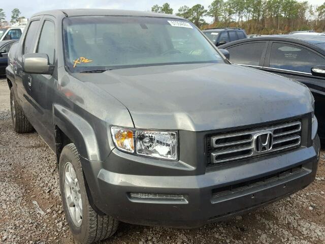 2HJYK16577H509333 - 2007 HONDA RIDGELINE GRAY photo 1