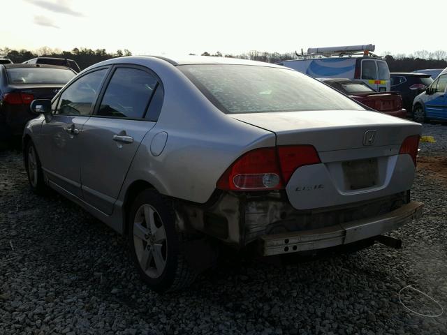1HGFA16846L100301 - 2006 HONDA CIVIC EX Silber Foto 3