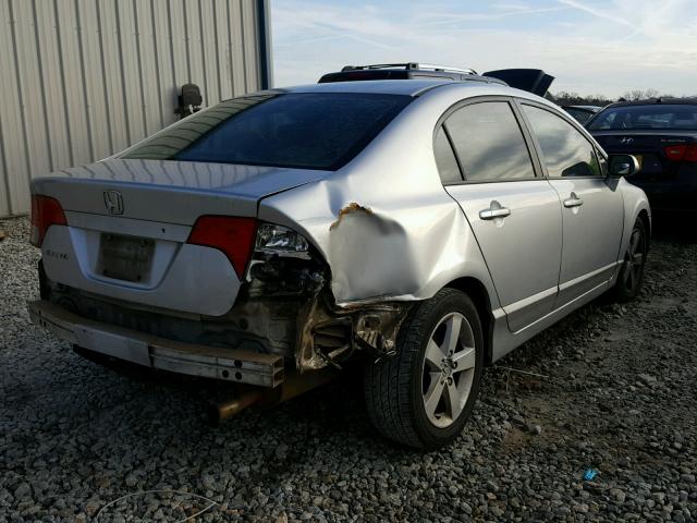 1HGFA16846L100301 - 2006 HONDA CIVIC EX Silber Foto 4