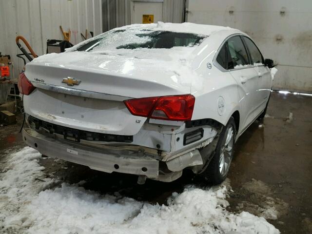 1G1115SL9FU136577 - 2015 CHEVROLET IMPALA LT WHITE photo 4