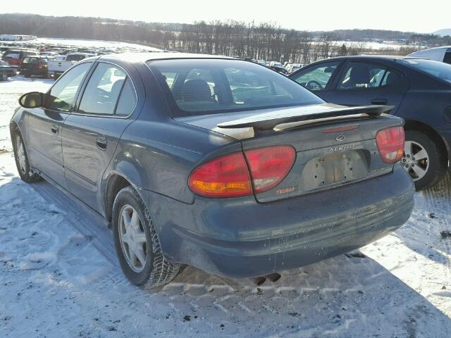 1G3NL52F63C155621 - 2003 OLDSMOBILE ALERO GL GREEN photo 3