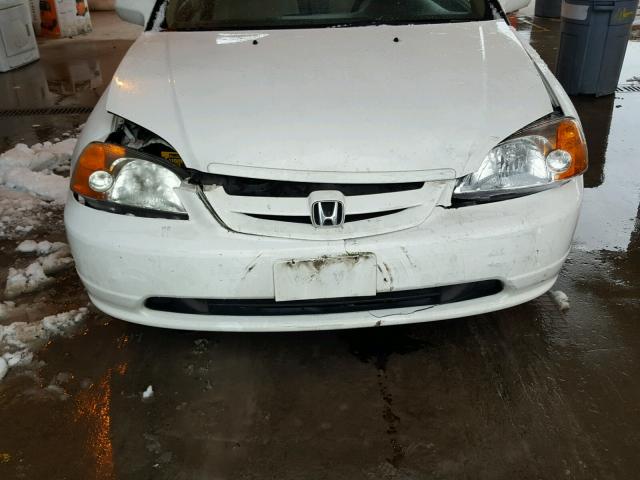 1HGEM22973L013527 - 2003 HONDA CIVIC EX 白色 照片 9