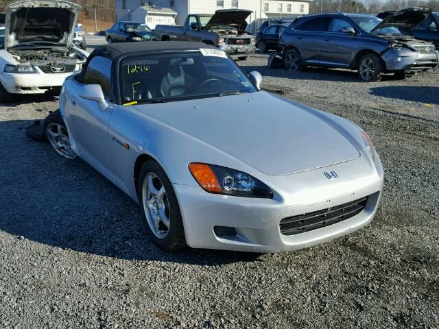 JHMAP11482T008774 - 2002 HONDA S2000 SILVER photo 1