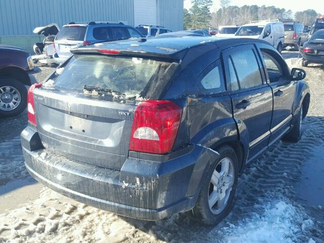 1B3HB48B98D673367 - 2008 DODGE CALIBER SX BLACK photo 4