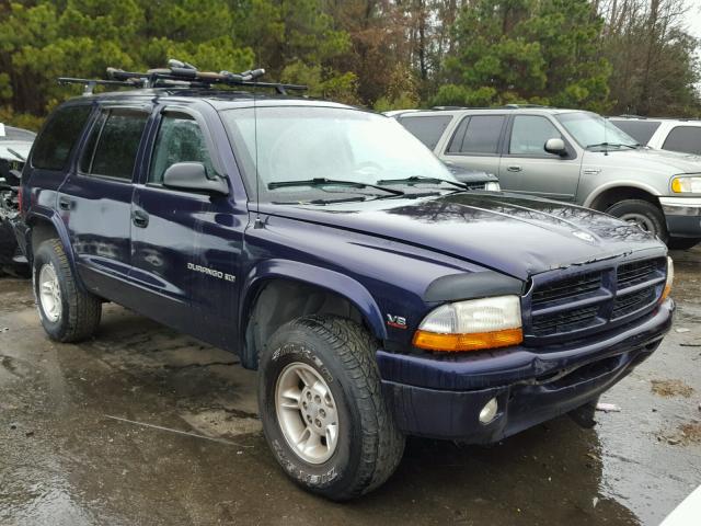 1B4HS28Y4WF149730 - 1998 DODGE DURANGO PURPLE photo 1