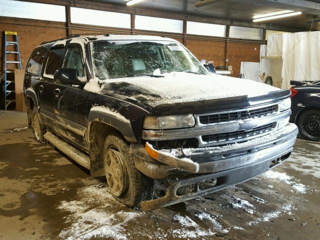 3GNFK16Z94G256453 - 2004 CHEVROLET SUBURBAN K BLUE photo 1