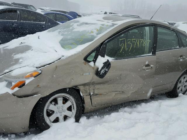 JTDKB20U883380152 - 2008 TOYOTA PRIUS GOLD photo 9