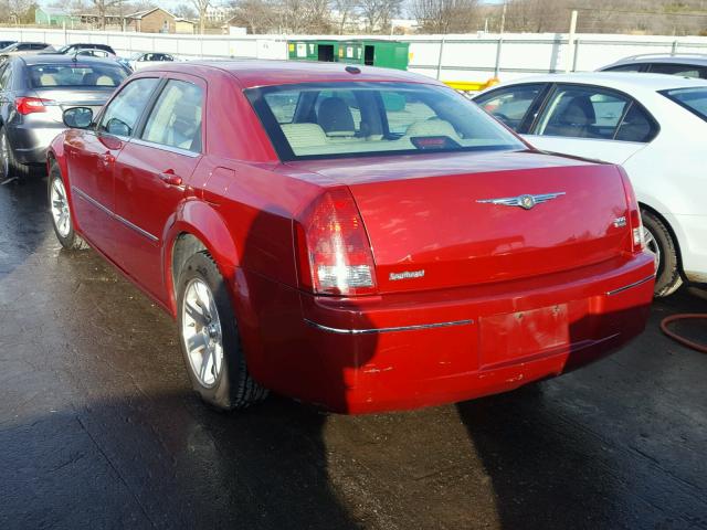 2C3KA53G47H874843 - 2007 CHRYSLER 300 TOURIN MAROON photo 3