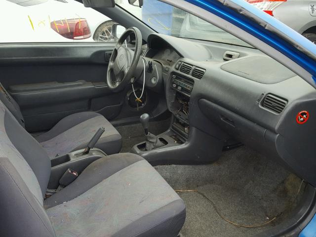 JT2CC52H9T0014349 - 1996 TOYOTA PASEO BLUE photo 5