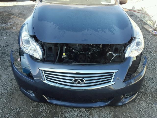 JN1DV6AP7BM602930 - 2011 INFINITI G25 BASE CHARCOAL photo 7