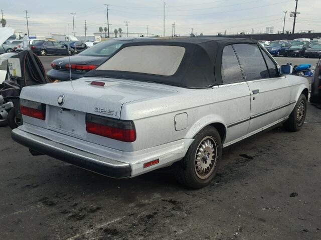 WBABB2315LEC21541 - 1990 BMW 325 IC AUT SILVER photo 4