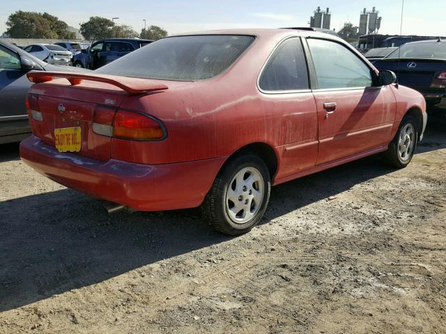 1N4AB42D9TC528053 - 1996 NISSAN 200SX BASE RED photo 4