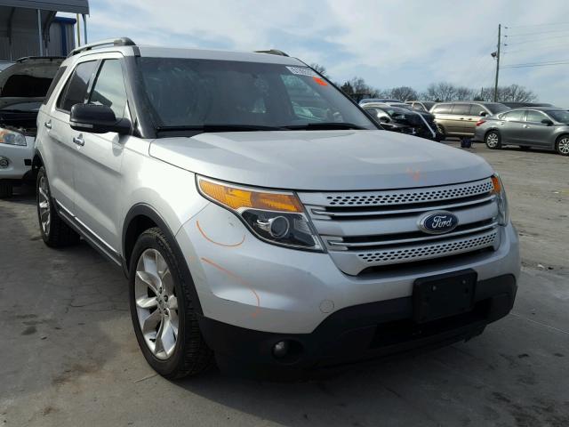 1FMHK7D8XBGA78653 - 2011 FORD EXPLORER X SILVER photo 1