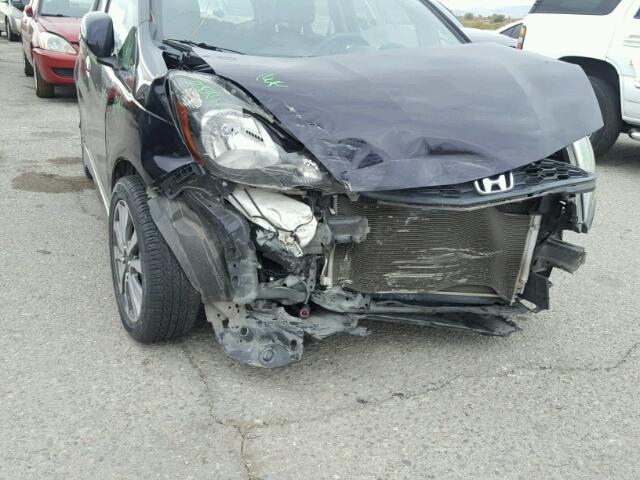 JHMGE8H50DC045103 - 2013 HONDA FIT SPORT BLACK photo 9
