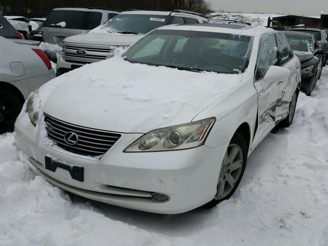 JTHBJ46G882173149 - 2008 LEXUS ES 350 WHITE photo 2