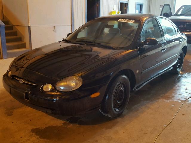 1FAFP53S1XG261032 - 1999 FORD TAURUS SE BLACK photo 2