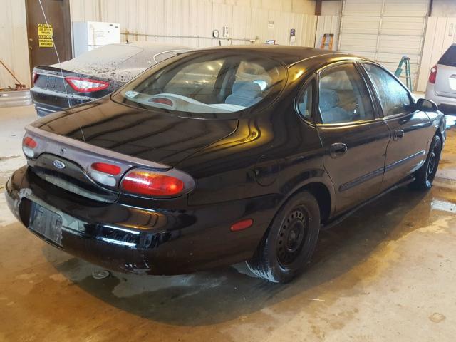 1FAFP53S1XG261032 - 1999 FORD TAURUS SE BLACK photo 4