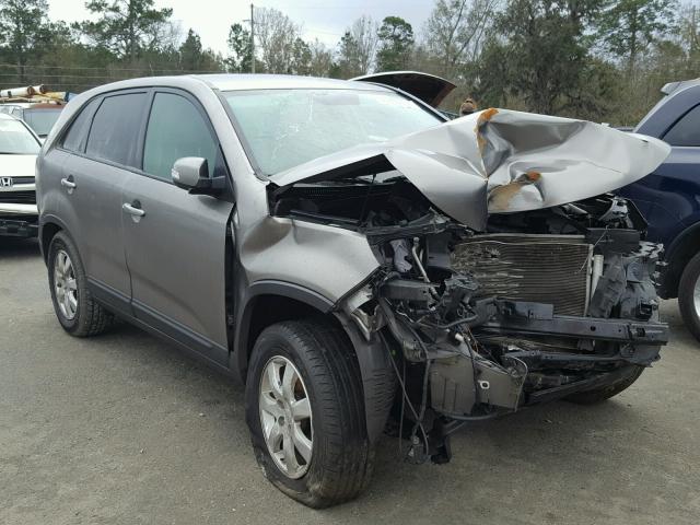 5XYKT3A14BG013467 - 2011 KIA SORENTO BA GRAY photo 1