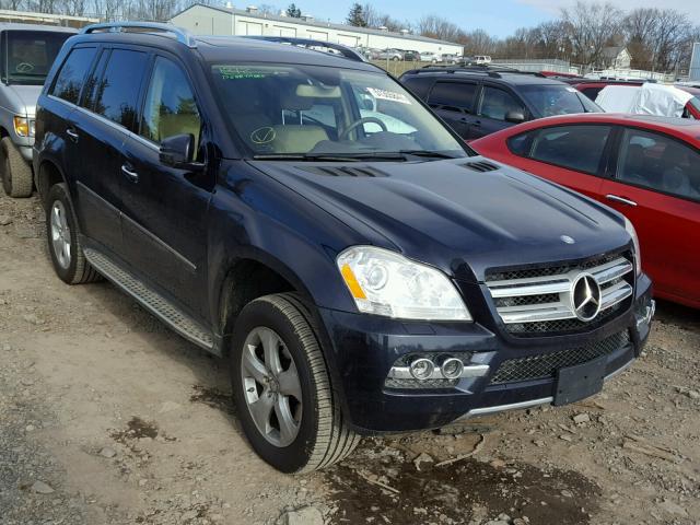 4JGBF7BE5BA630419 - 2011 MERCEDES-BENZ GL 450 4MA BLUE photo 1