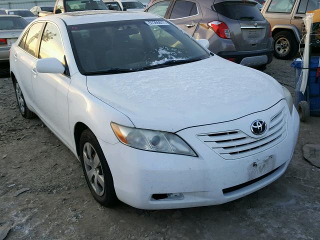 4T1BE46K77U592120 - 2007 TOYOTA CAMRY NEW WHITE photo 1