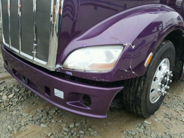 1XP4D49X2CD123548 - 2012 PETERBILT 587 PURPLE photo 9