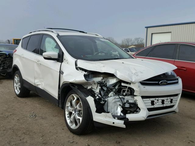 1FMCU0J96DUA92305 - 2013 FORD ESCAPE TIT WHITE photo 1