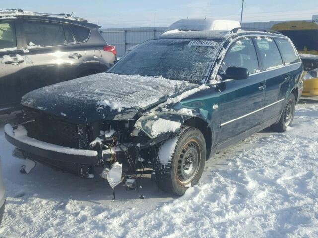 WVWYH63B52E006474 - 2002 VOLKSWAGEN PASSAT GLX 绿色 照片 2