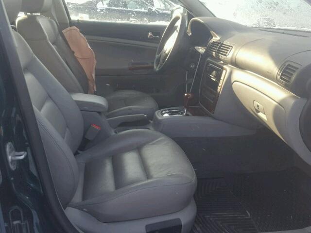 WVWYH63B52E006474 - 2002 VOLKSWAGEN PASSAT GLX 绿色 照片 5